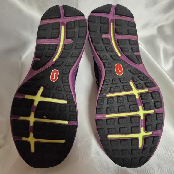 Nike Lunarswift 2 black and purple running shoes - Picture 5 of 5